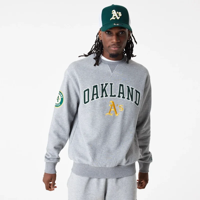 סווטשירט OVERSIZE OAKLAND ATHLETICS