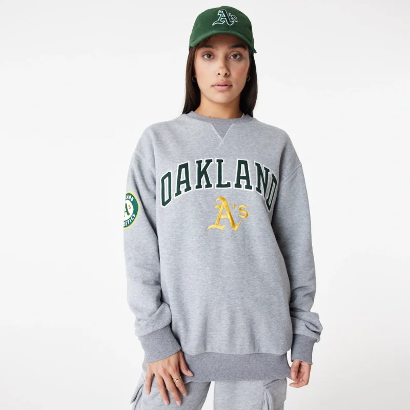 סווטשירט OVERSIZE OAKLAND ATHLETICS