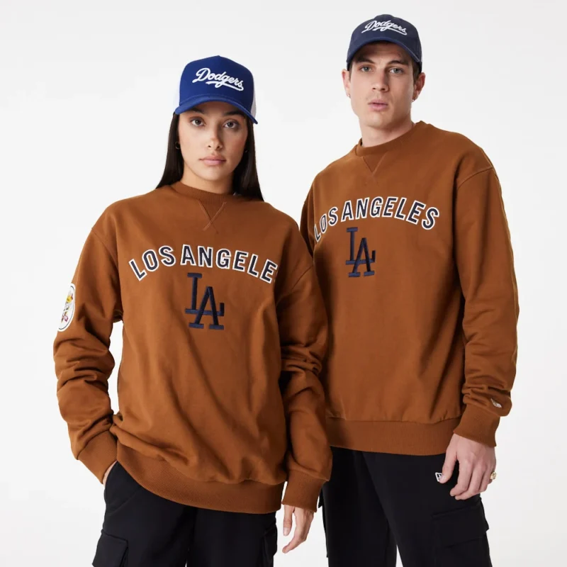 סווטשירט בייסבול OVERSIZE LOS ANGELES DODGERS