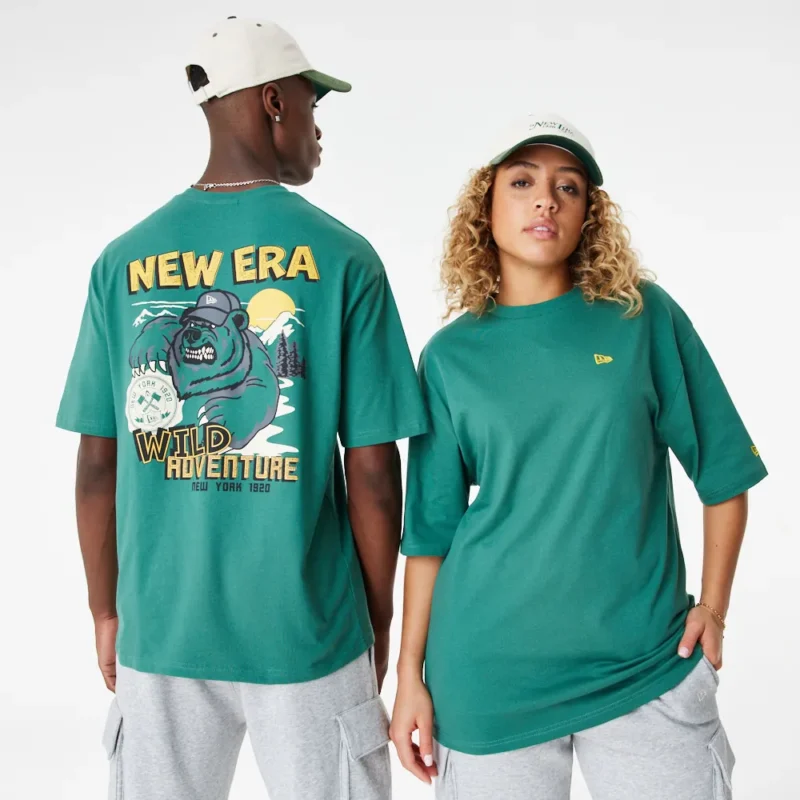 טי שירט OVERSIZE NEW ERA BRANDED