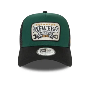 כובע רשת A- FRAME עם לוגו של NEW ERA BRANDED