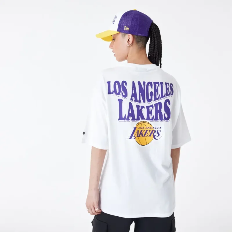 טי שירט שרוול קצר LOS ANGELES LAKERS