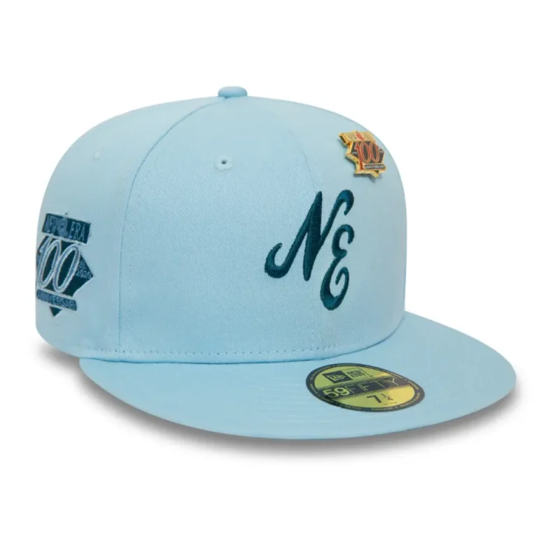 כובע 59FIFTY עם לוגו רקום NEW ERA BRANDED עם סיכה