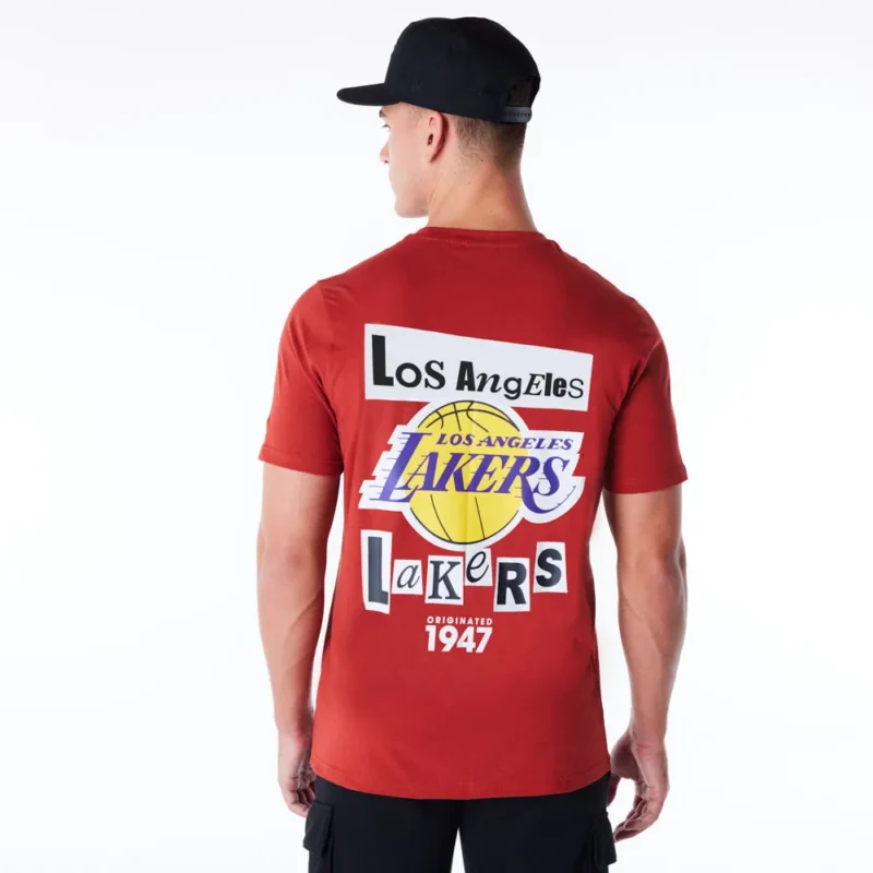 חולצת טי שירט שרוול קצר LOS ANGELES LAKERS