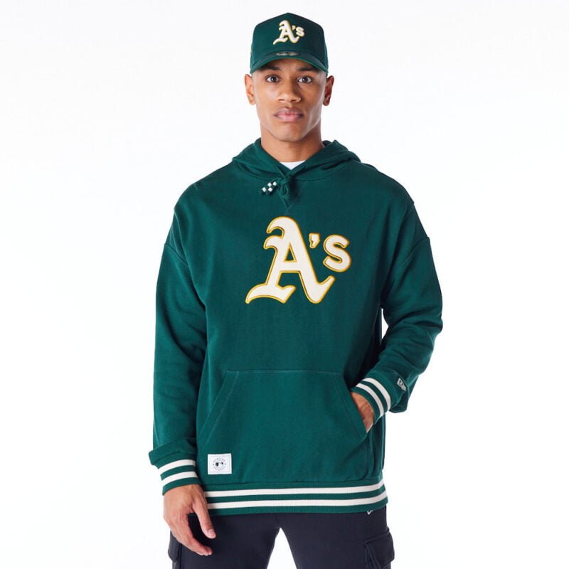 קפוצ’ון עם לוגו OAKLAND ATHLETICS