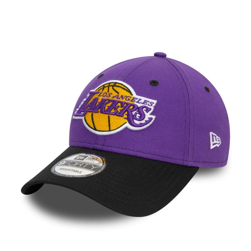 כובע 9FORTY עם לוגו LOS ANGELES LAKERS