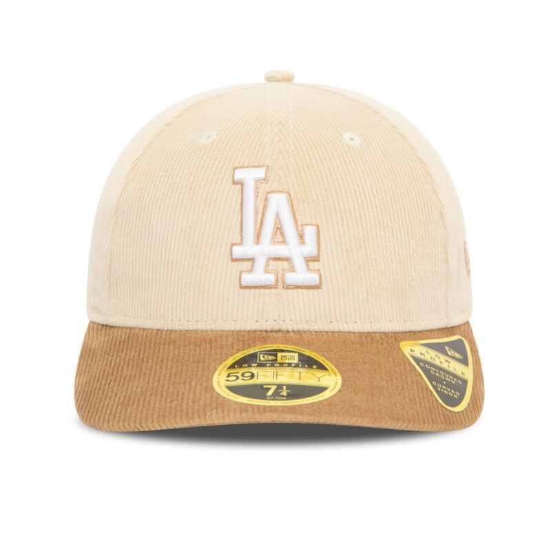 כובע קורדרוי 59FIFTY עם לוגו LOS ANGELES DODGERS