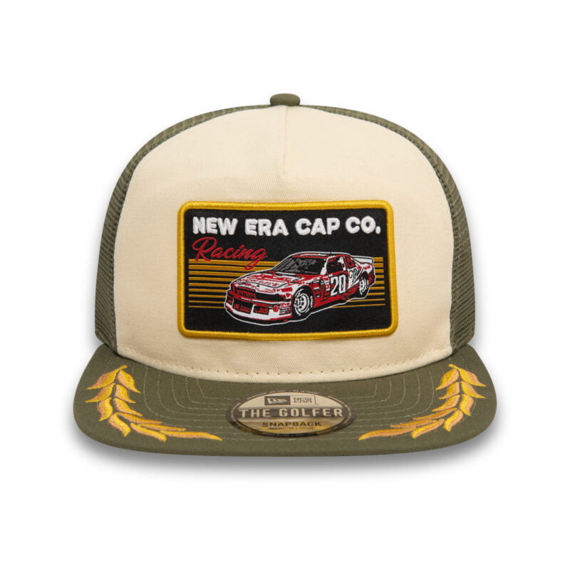 כובע TRUCKER עם לוגו NEW ERA BRANDED