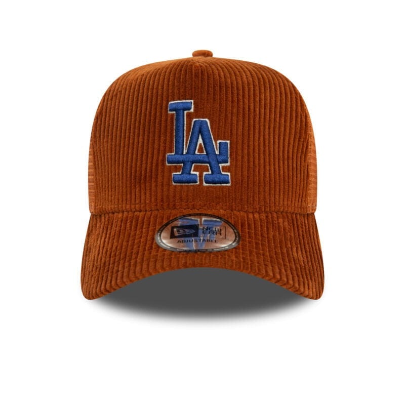 כובע קורדרוי TRUCKER עם לוגו LOS ANGELES DODGERS