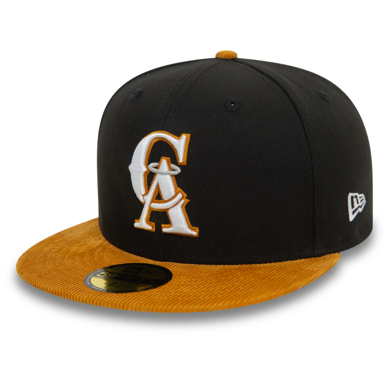 כובע קורדרוי 59FIFTY עם לוגו CALIFORNIA ANGELS