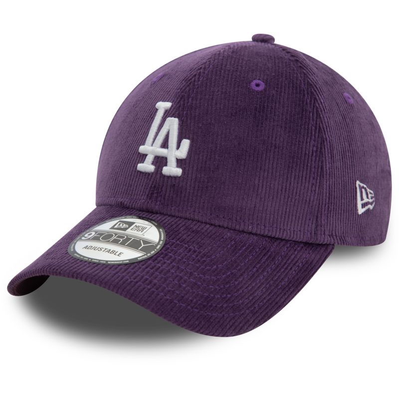 כובע קורדרוי 9FORTY עם לוגו LOS ANGELES DODGERS