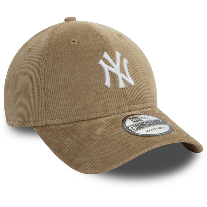 כובע קורדרוי 9FORTY עם לוגו NEW YORK YANKEES