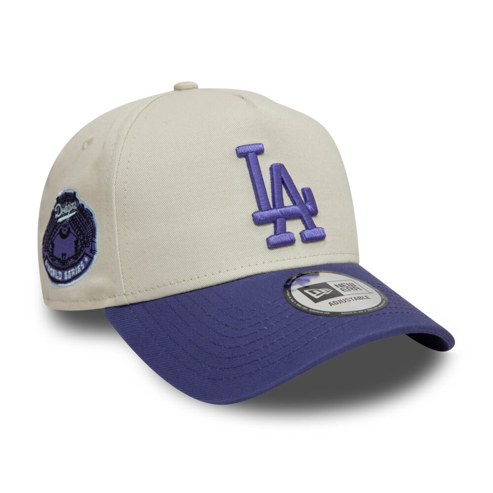 כובע 9FORTY בגזרת A-FRAME עם לוגו LOS ANGELES DODGERS