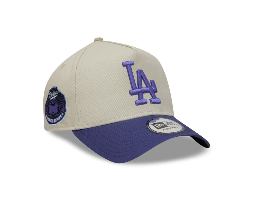 כובע 9FORTY בגזרת A-FRAME עם לוגו LOS ANGELES DODGERS