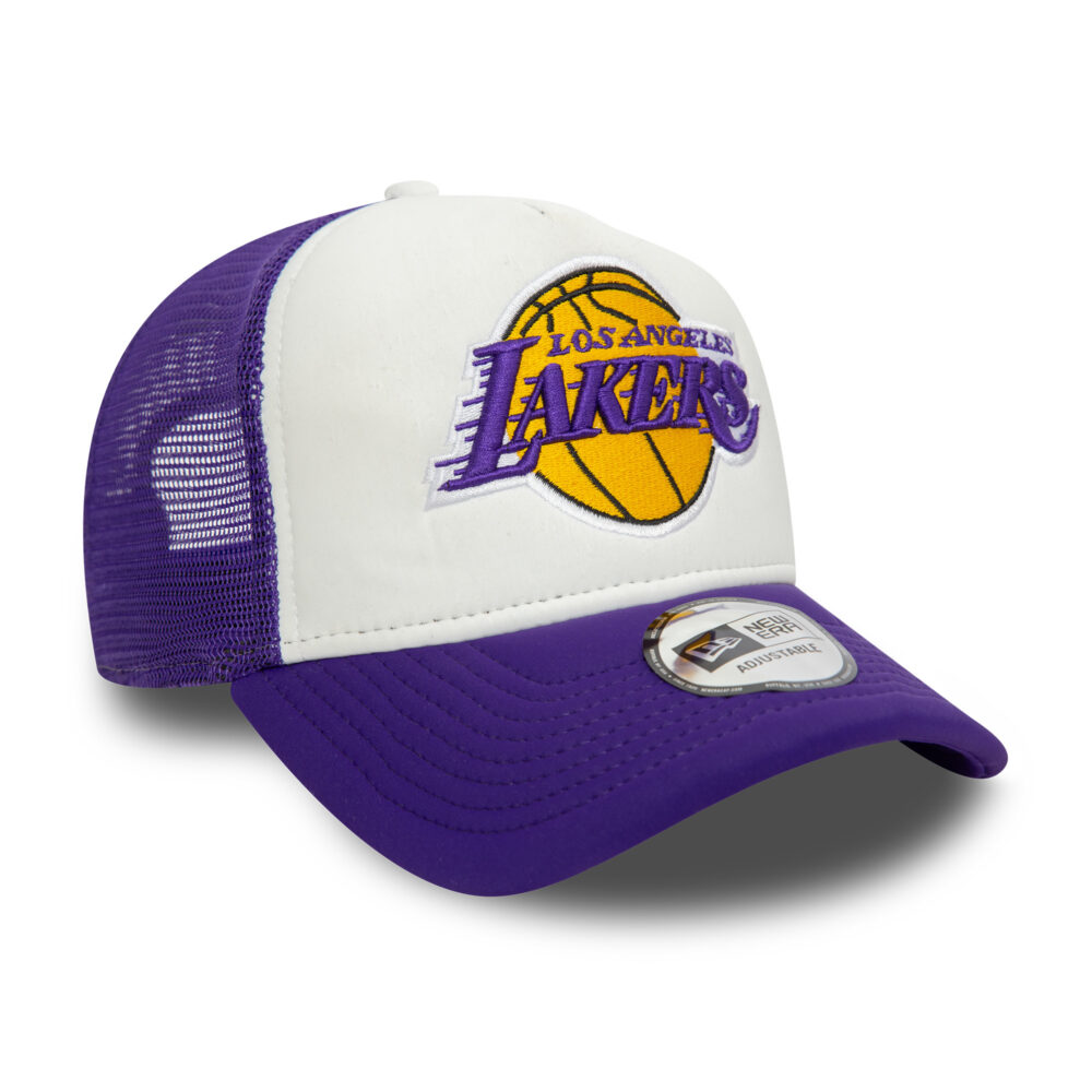 כובע רשת TRUCKER עם לוגו LOS ANGELES LAKERS