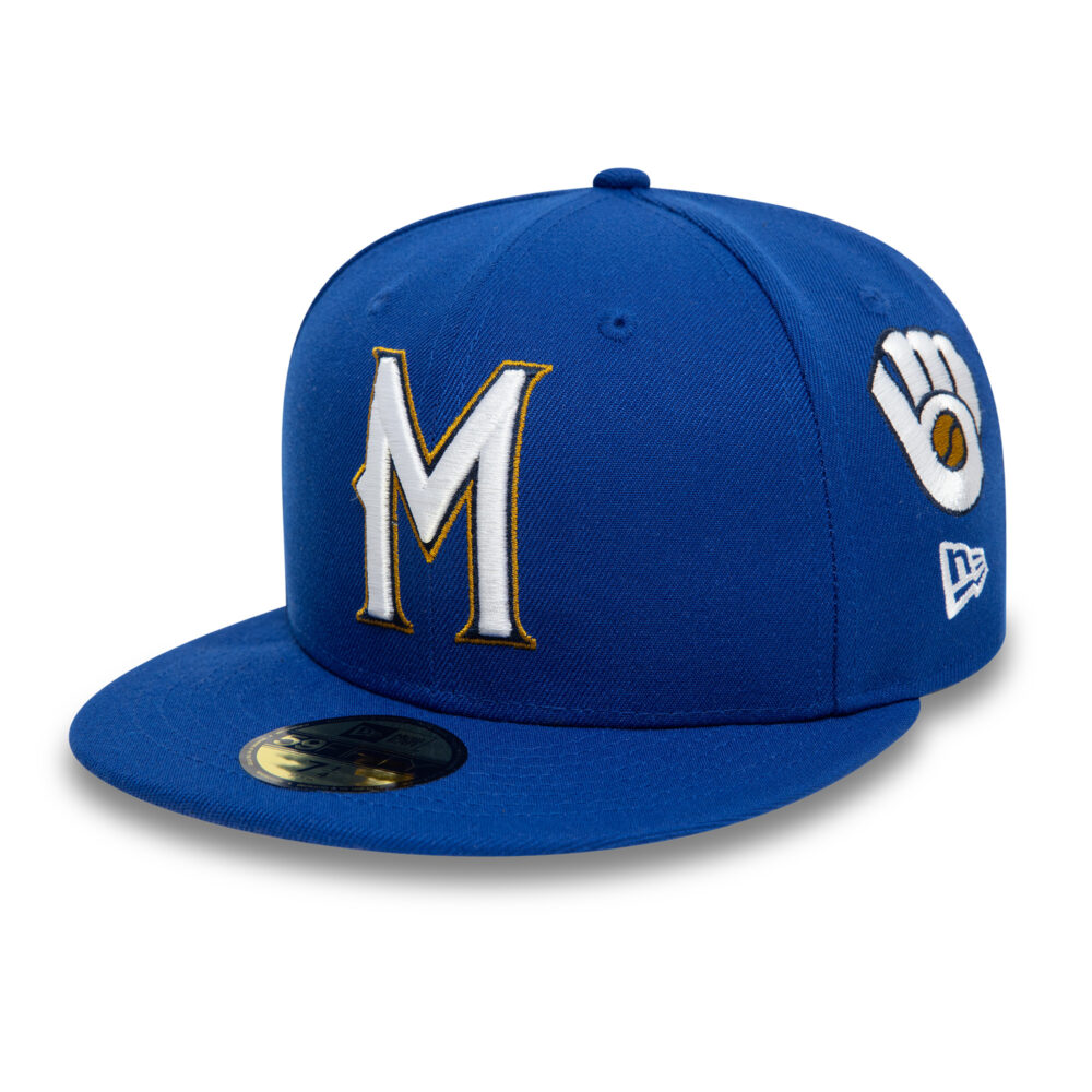 כובע 59FIFTY עם לוגו MILWAUKEE BREWERS