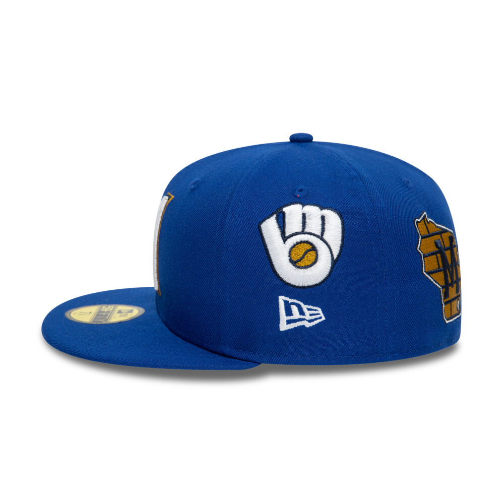 כובע 59FIFTY עם לוגו MILWAUKEE BREWERS