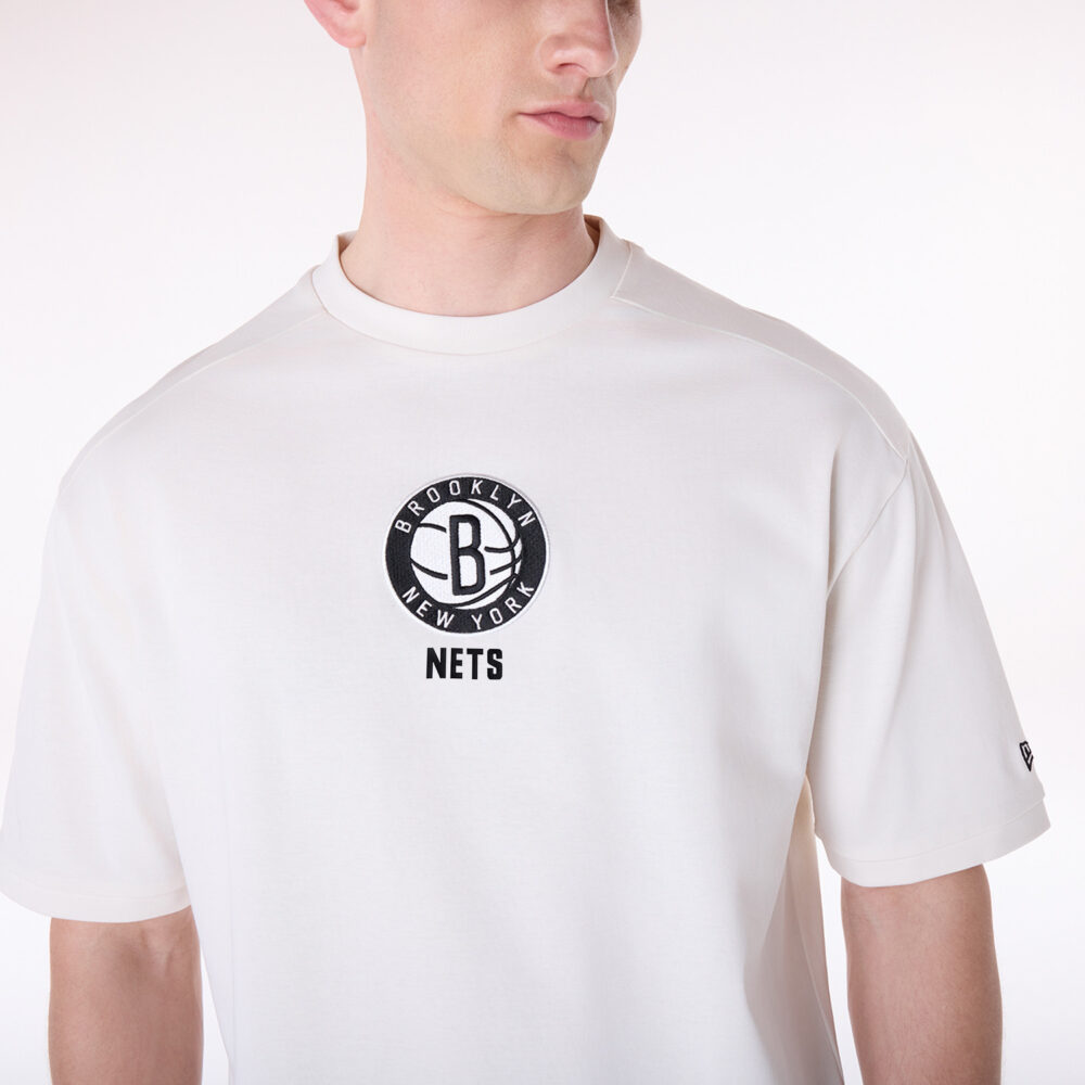 חולצת טי שירט שרוול קצר BROOKLYN NETS