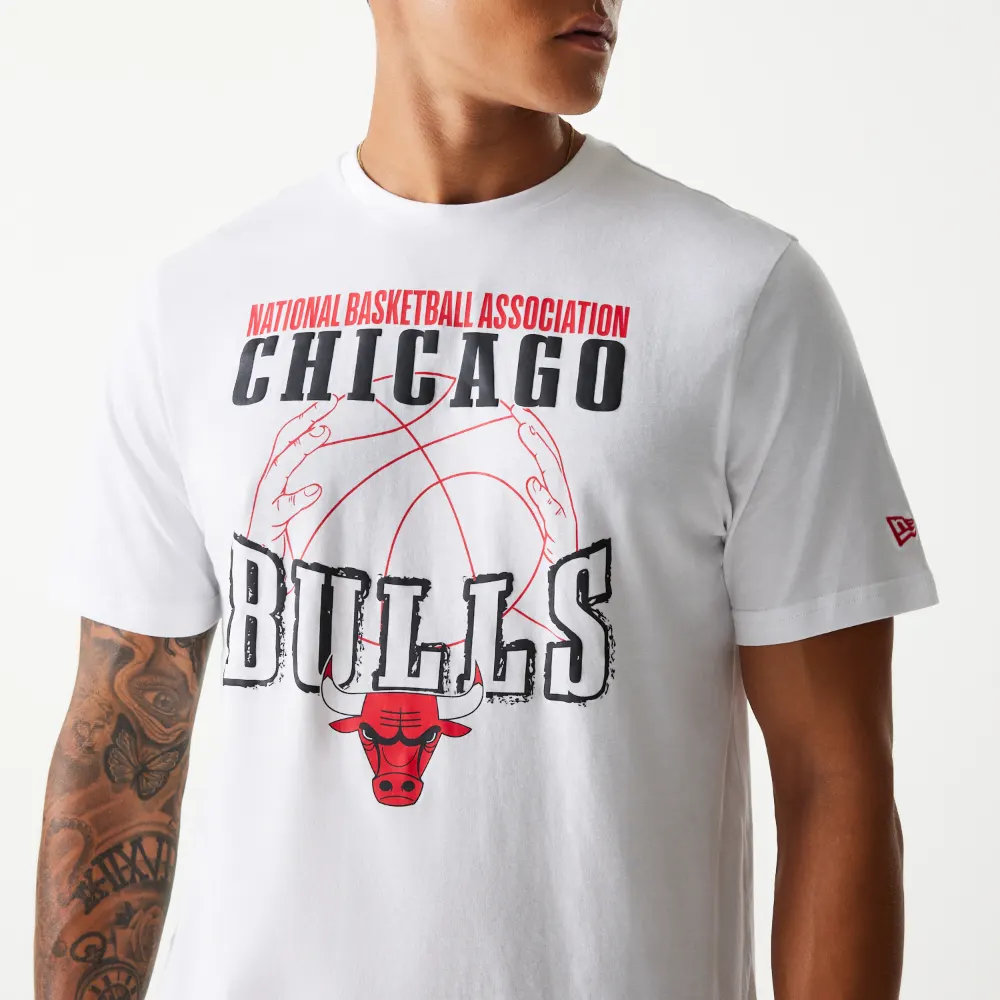 חולצת טי שירט שרוול קצר CHICAGO BULLS