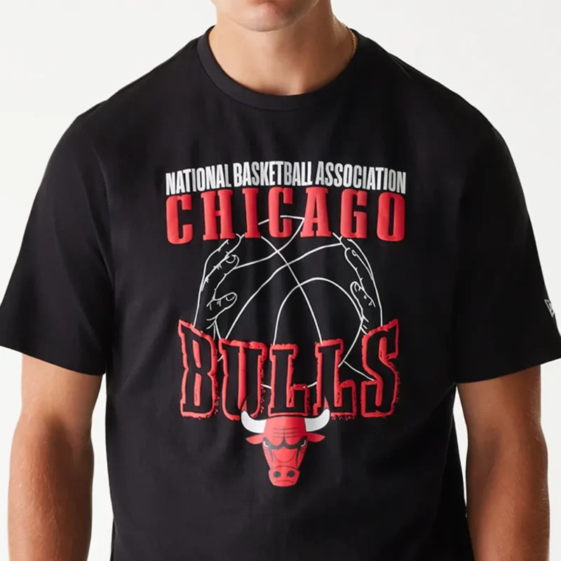 חולצת טי שירט שרוול קצר CHICAGO BULLS