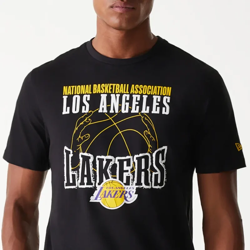 חולצת טי שירט שרוול קצר LOS ANGELES LAKERS