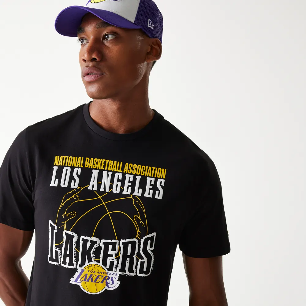 חולצת טי שירט שרוול קצר LOS ANGELES LAKERS