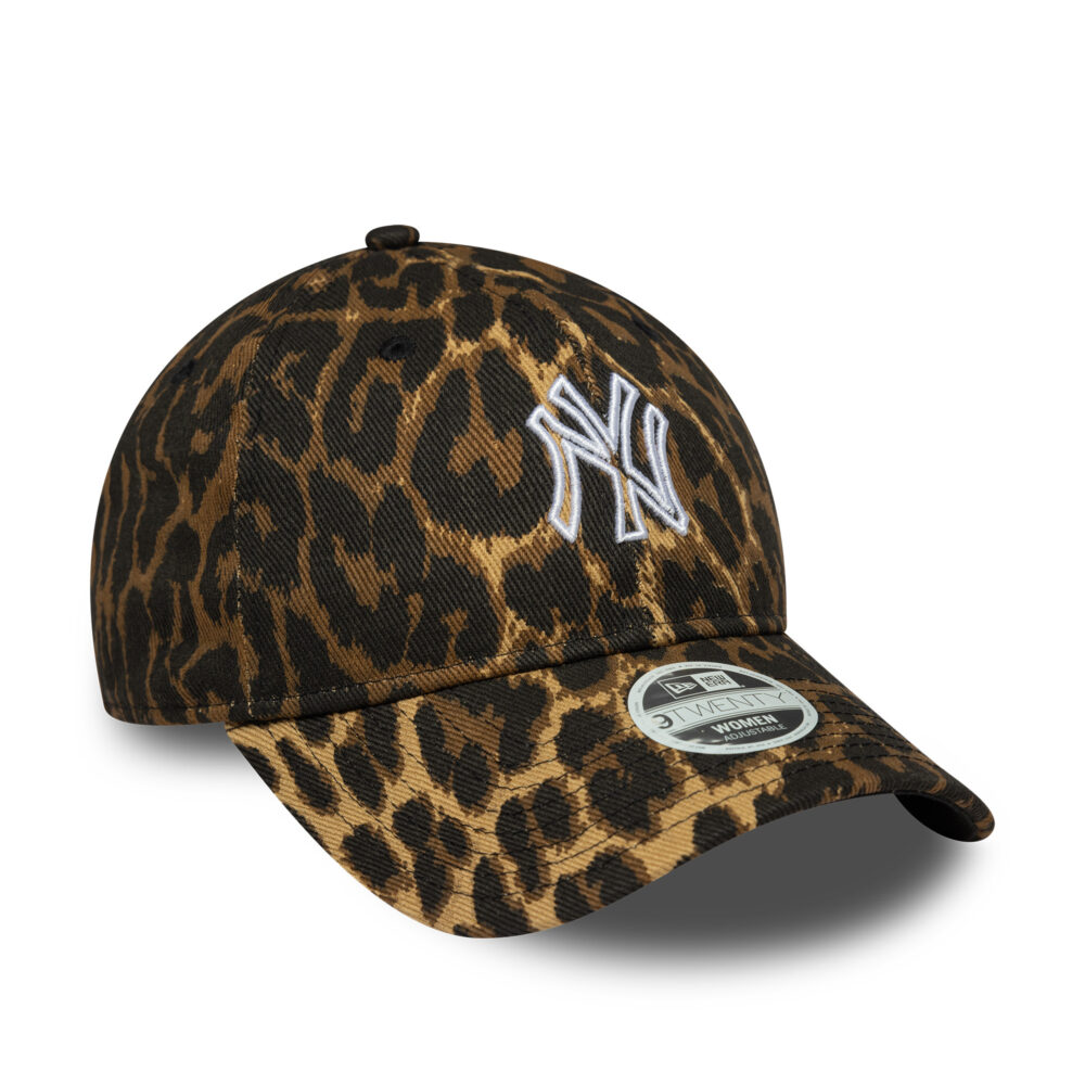 כובע מנומר 9TWENTY עם לוגו NEW YORK YANKEES