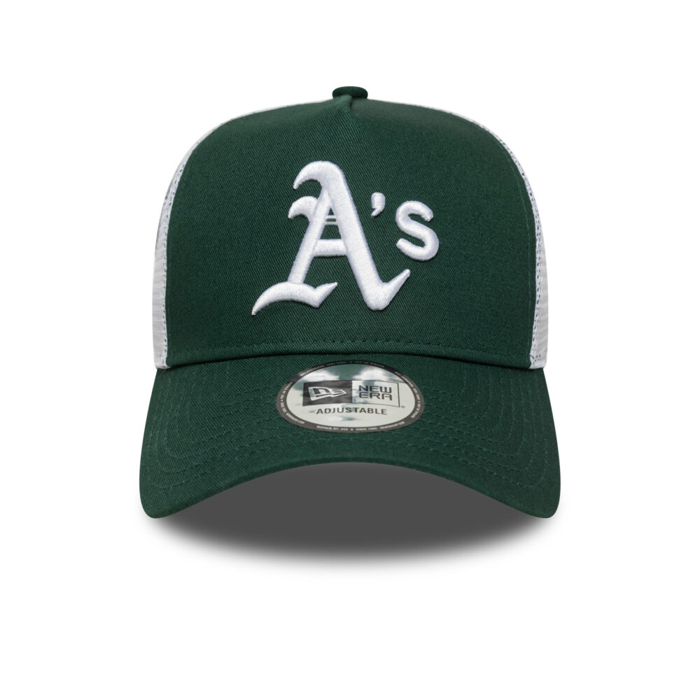 כובע רשת TRUCKER עם לוגו OAKLAND ATHLETICS