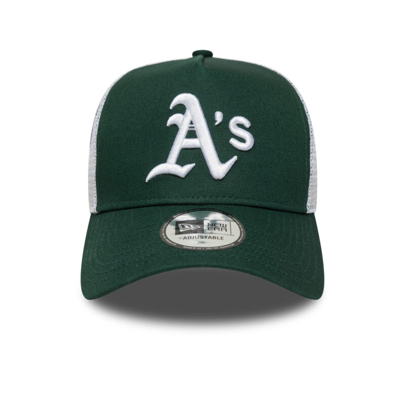 כובע רשת TRUCKER עם לוגו OAKLAND ATHLETICS