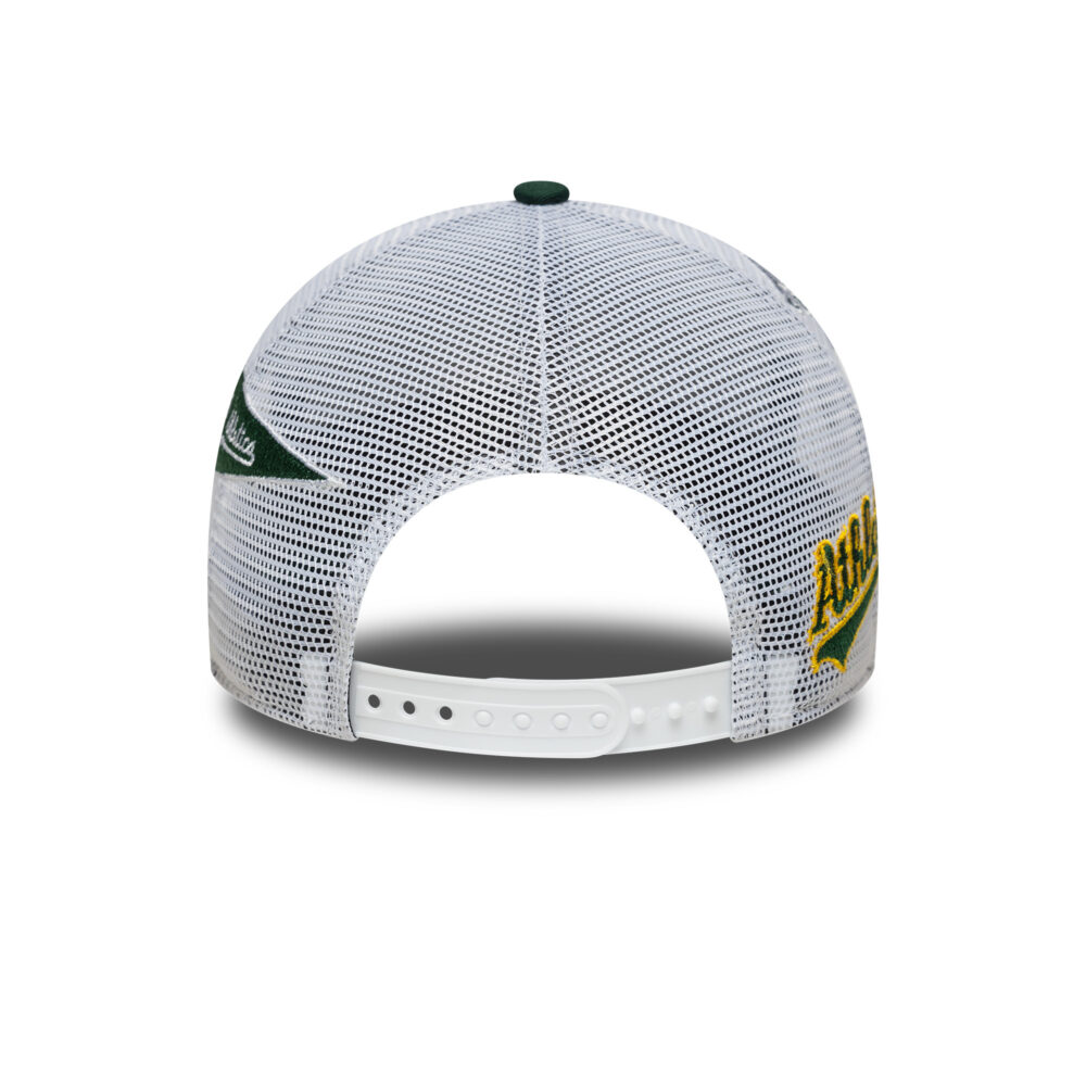 כובע רשת TRUCKER עם לוגו OAKLAND ATHLETICS