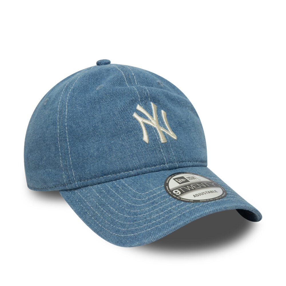 כובע ג'ינס 9TWENTY עם לוגו NEW YORK YANKEES