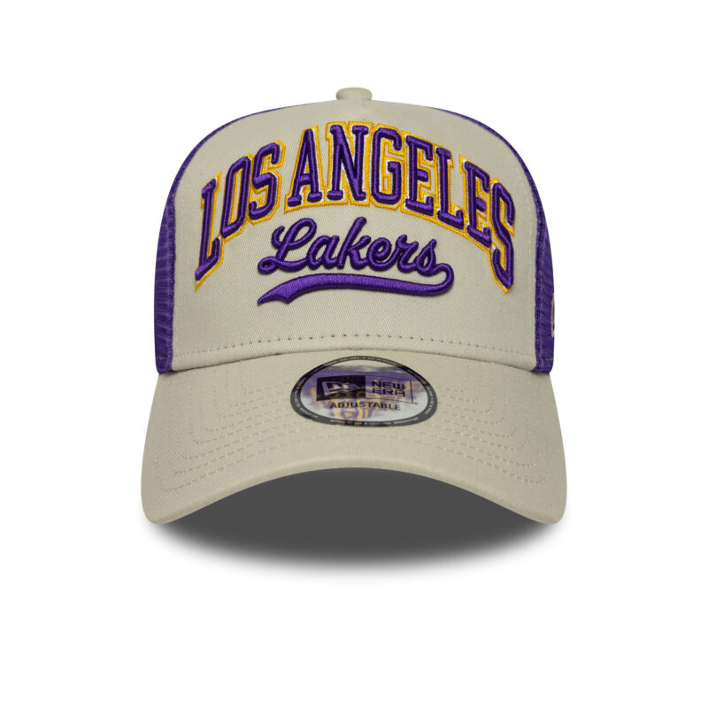 כובע רשת TRUCKER עם לוגו LOS ANGELES LAKERS