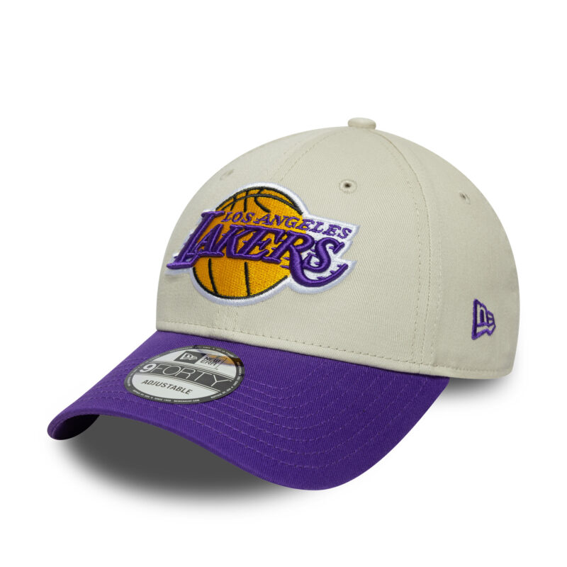כובע 9FORTY עם לוגו LOS ANGELES LAKERS