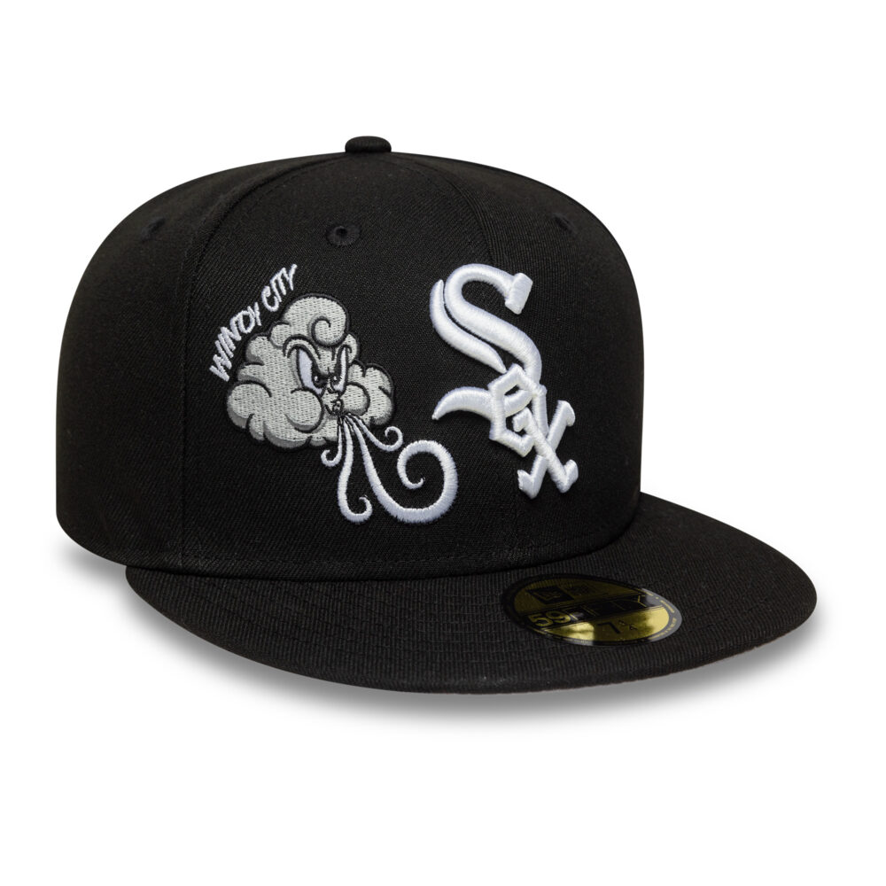 כובע 59FIFTY עם לוגו CHICAGO WHITE SOX