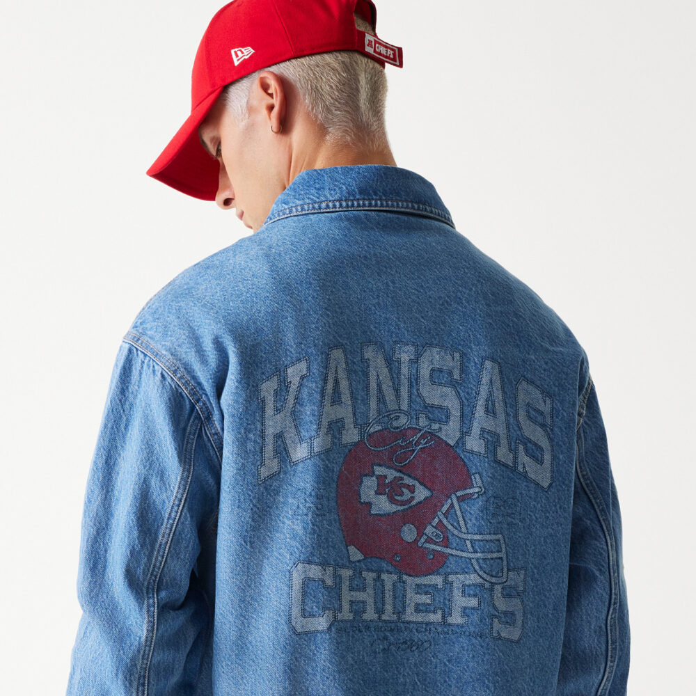 ג'קט ג'ינס עם לוגו KANSAS CITY