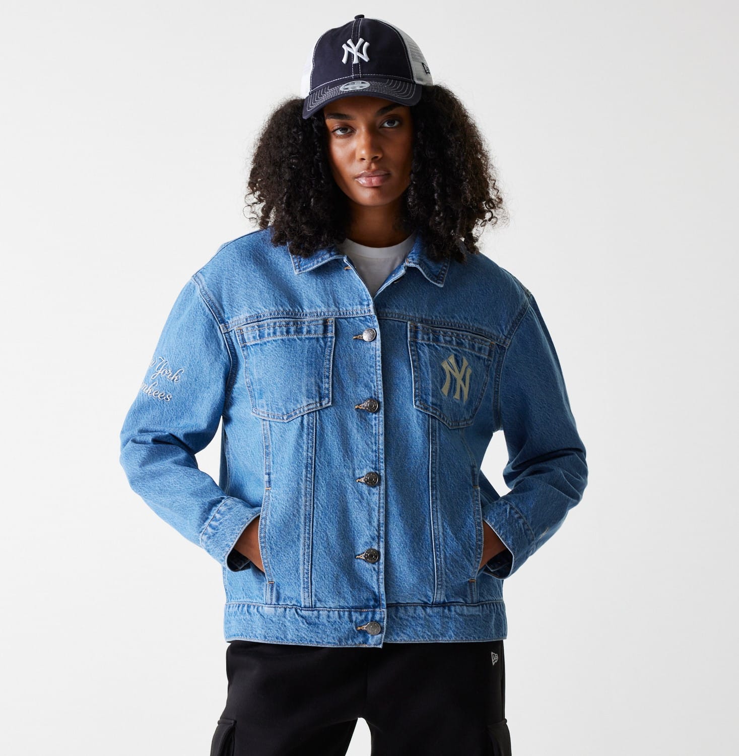 ג’קט ג'ינס של NEW YORK YANKEES