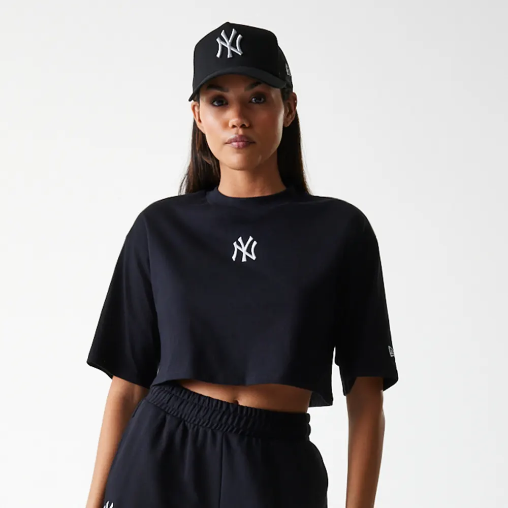 חולצת טי שירט שרוול קצר לנשים NEW YORK YANKEES