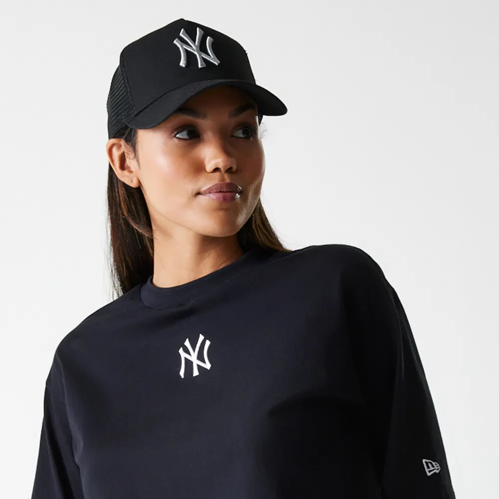 חולצת טי שירט שרוול קצר לנשים NEW YORK YANKEES