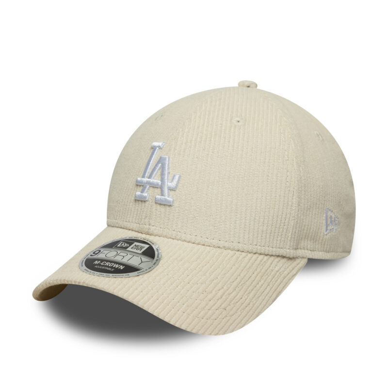 כובע קורדרוי 9FORTY עם לוגו LOS ANGELES DODGERS