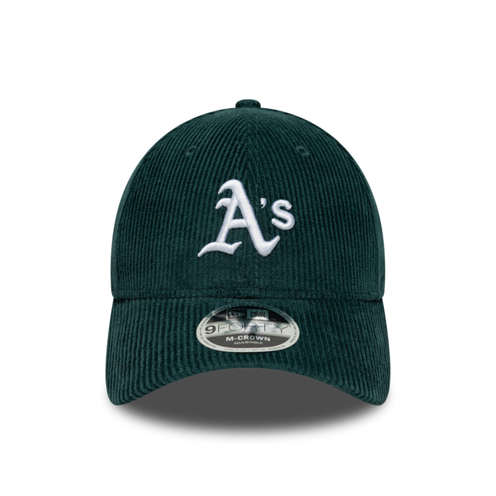כובע קורדרוי 9FORTY עם לוגו OAKLAND ATHLETICS