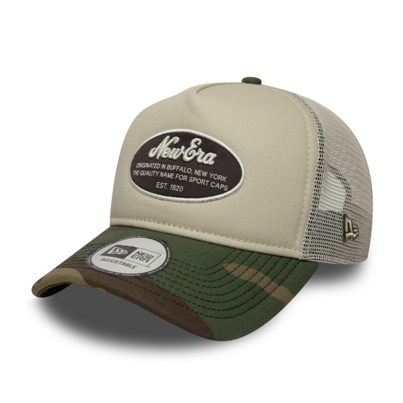 כובע רשת TRUCKER עם לוגו NEW ERA