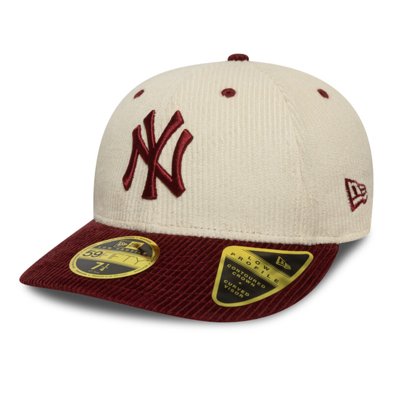 כובע קורדרוי 59FIFTY עם לוגו NEW YORK YANKEES
