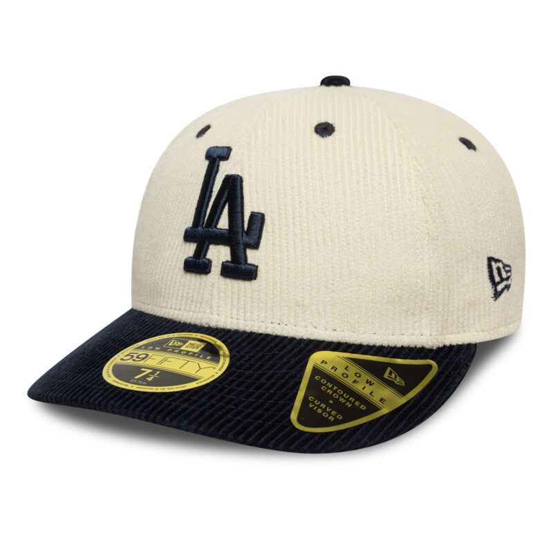 כובע קורדרוי 59FIFTY עם לוגו LOS ANGELES DODGERS