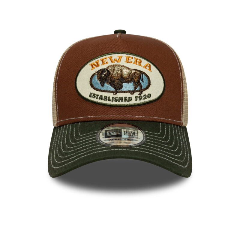 כובע רשת TRUCKER עם לוגו NEW ERA