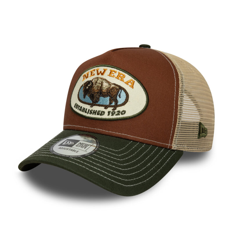 כובע רשת TRUCKER עם לוגו NEW ERA