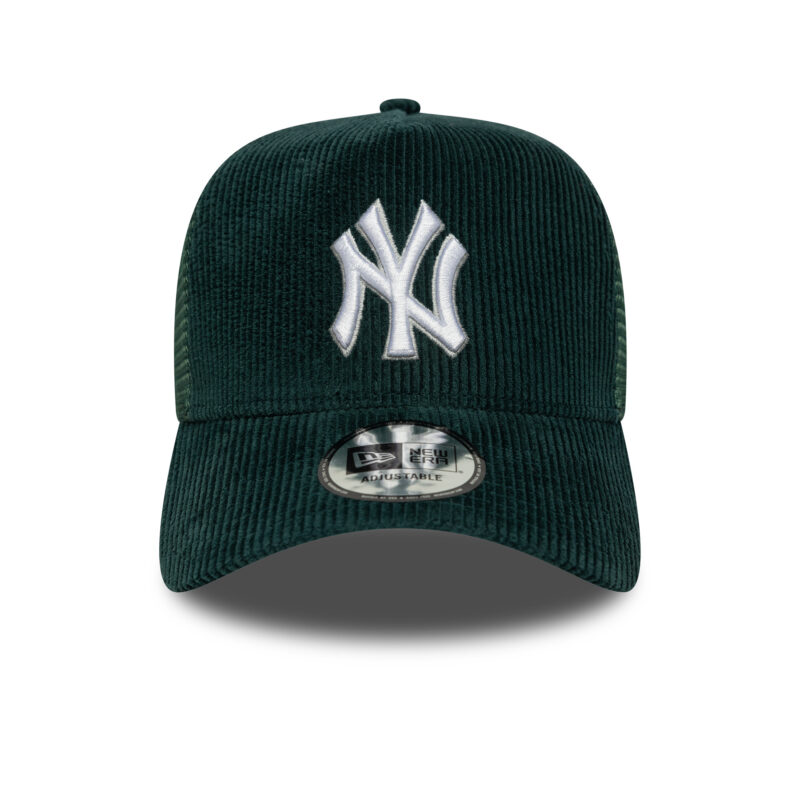 כובע רשת קורדרוי TRUCKER עם לוגו NEW YORK YANKEES