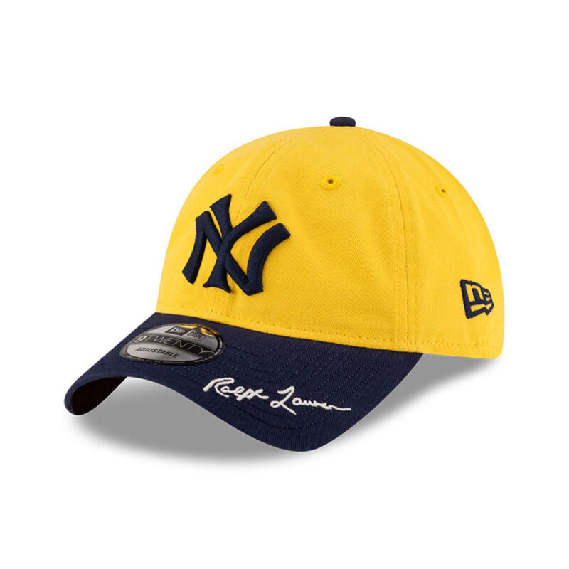כובע 9TWENTY עם לוגו NEW YORK YANKEES + Ralph Lauren