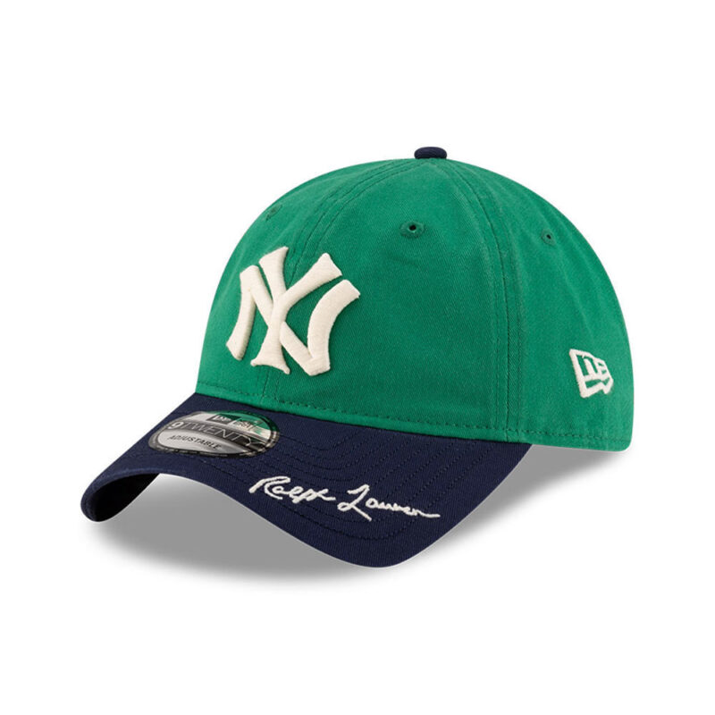 כובע 9TWENTY עם לוגו NEW YORK YANKEES + Ralph Lauren