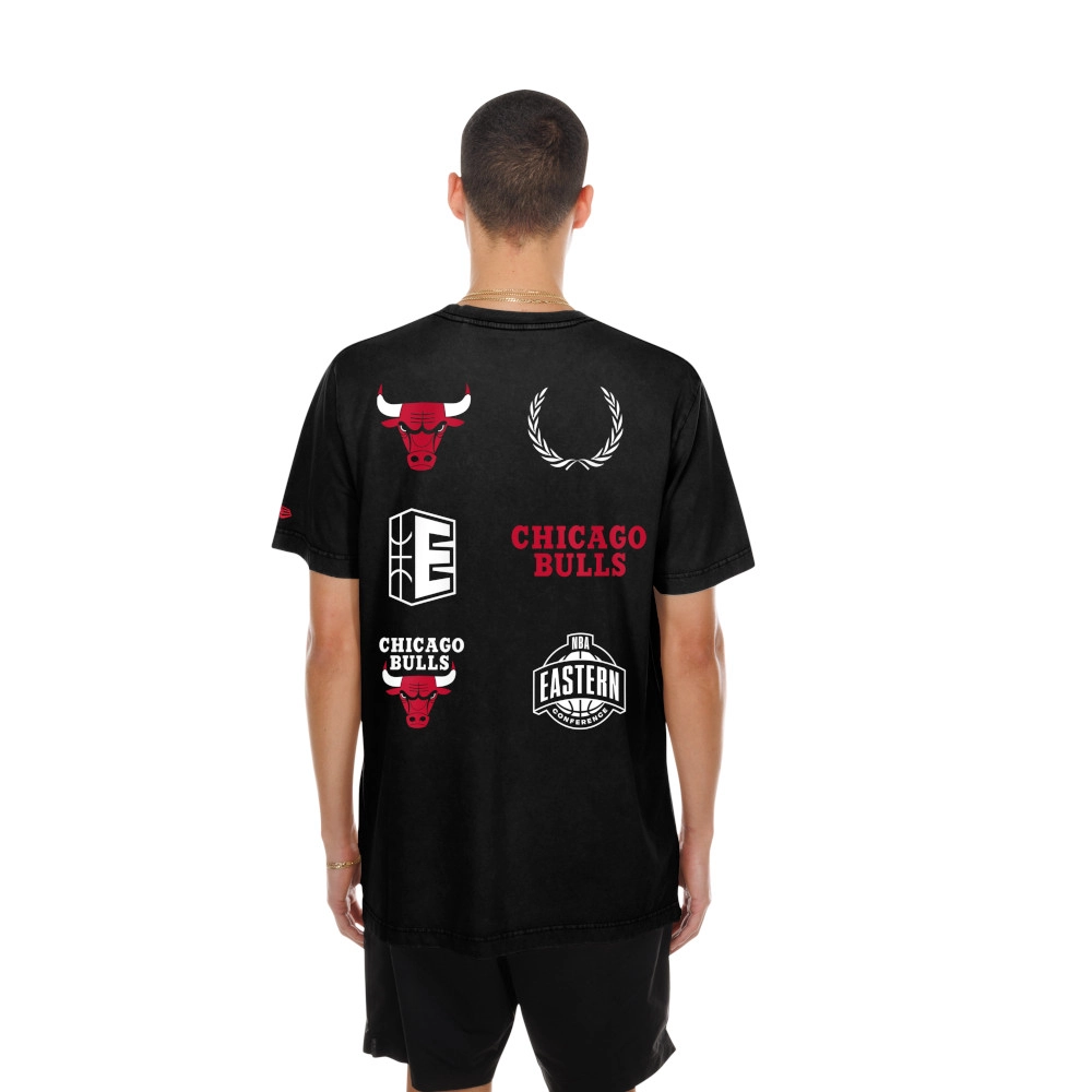 חולצת טי שירט שרוול קצר CHICAGO BULLS