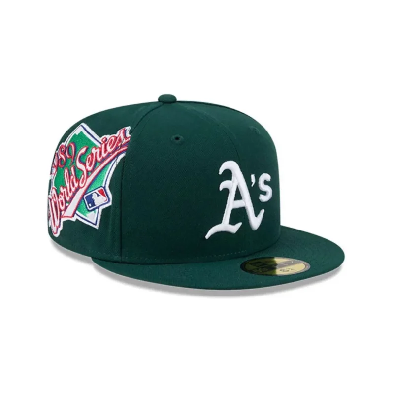 כובע 59FIFTY עם לוגו OAKLAND ATHLETICS